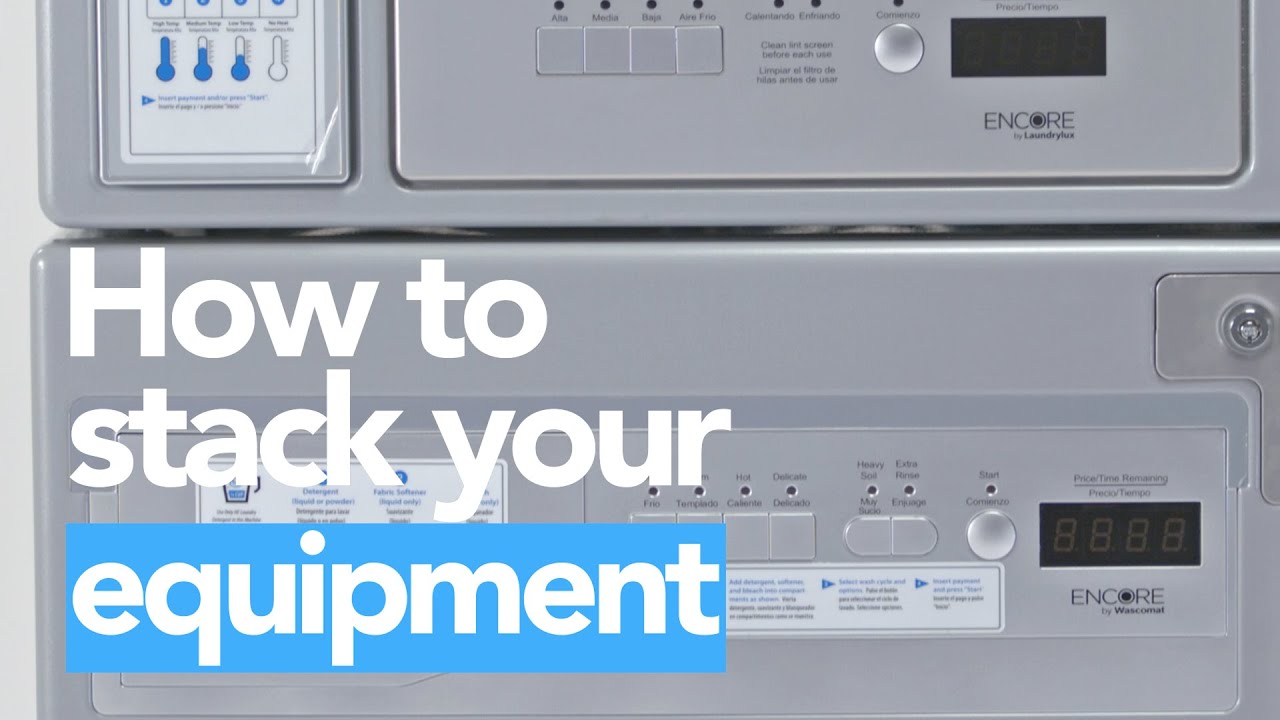 Stacking Kits – How to organise your washer and dryer « Appliances