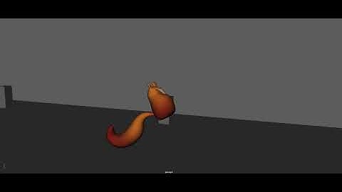Jumping squirrel -animation test