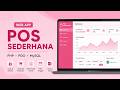 WEBSITE KASIR POS SEDERHANA PHP