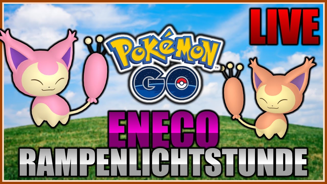 Pokemon Go Rampenlicht Stunde Februar 2022 Rampenlicht-Stunde Eneco (Skitty Spotlight Hour) - Pokemon Go [Live