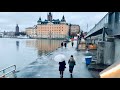 Stockholm Walks: central bridge to Christmas in Old Town. Södra järnvägsbron- Västerlånggatan