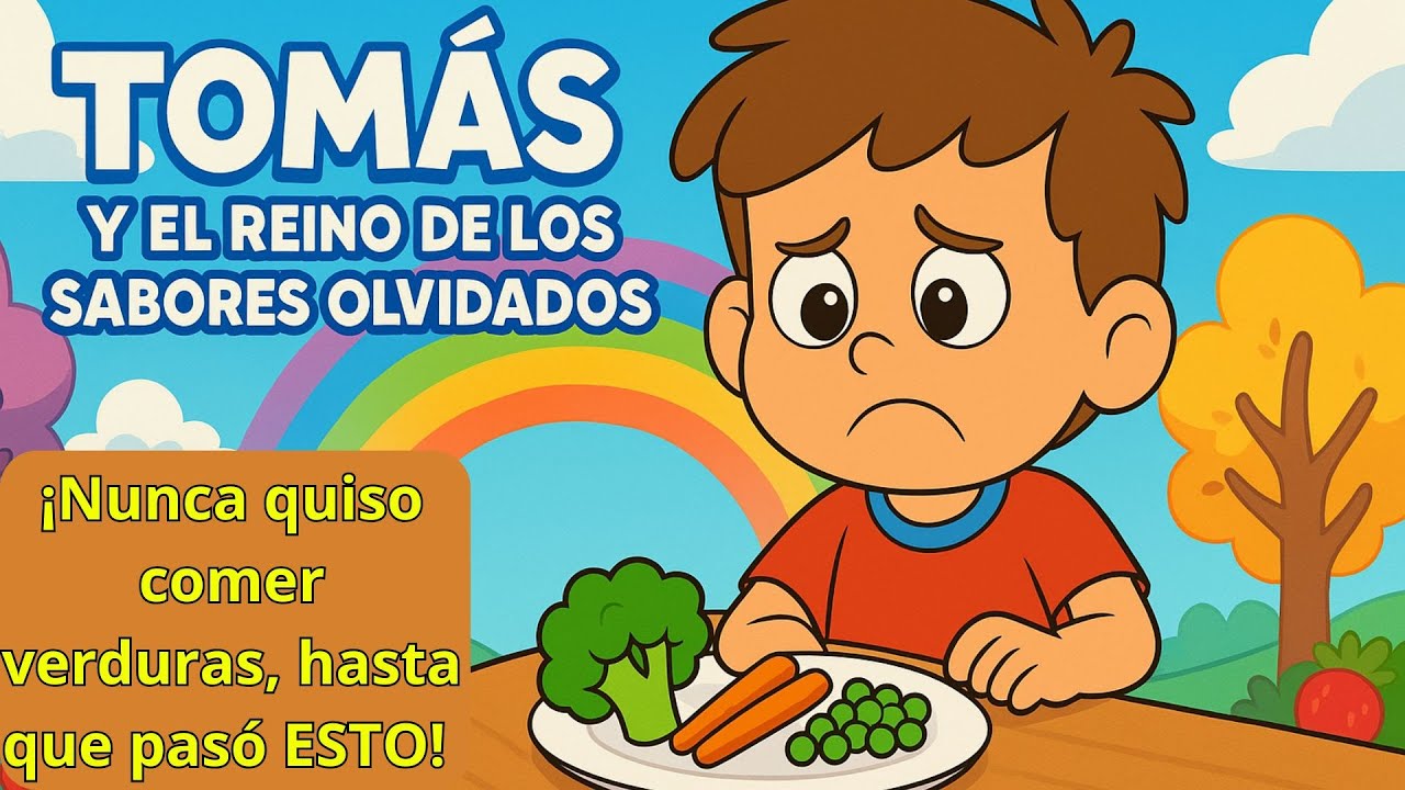 Tomás y el Reino de los Sabores Olvidados 🍎| Cuento Infantil Ilustrado