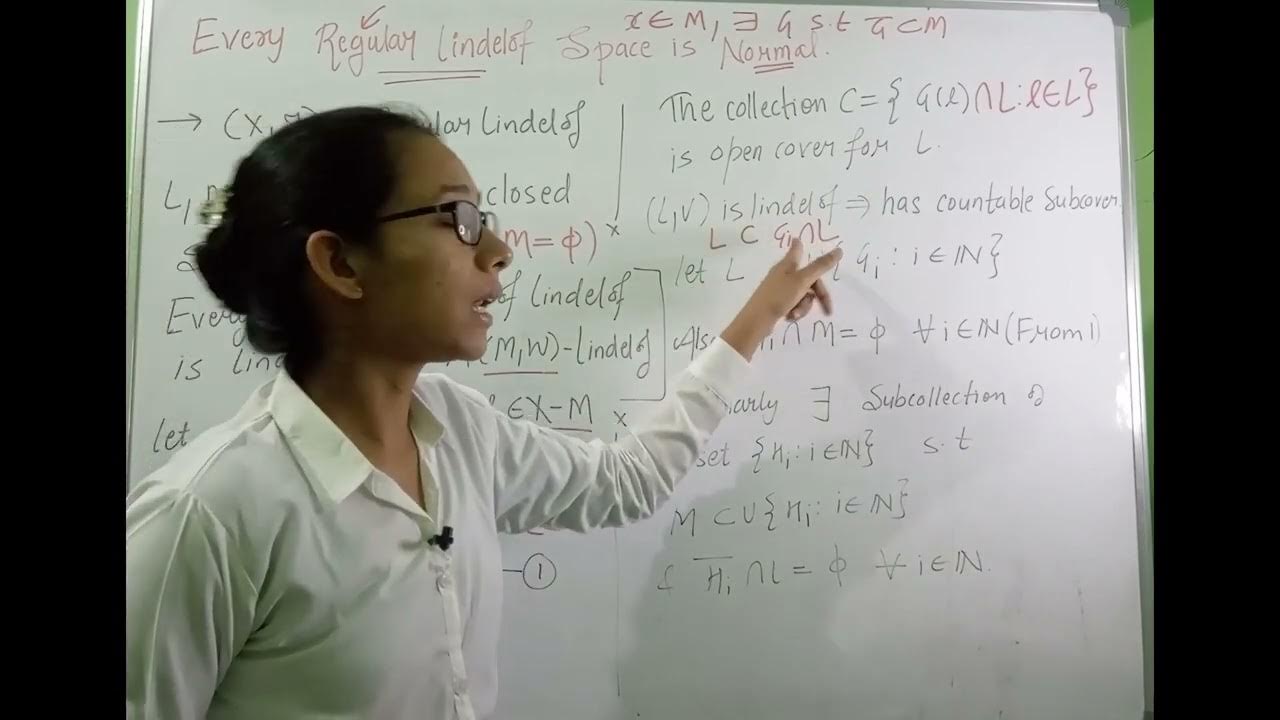 T4 space part3 every regular lindelof space is normal metric