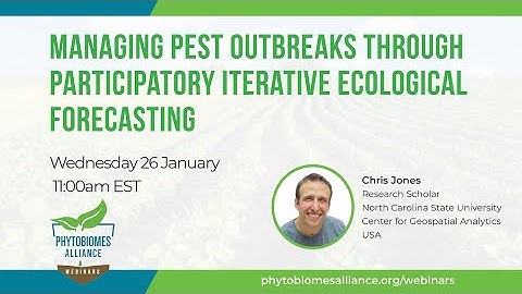 Managing pest outbreaks through participatory iterative ecological forecasting