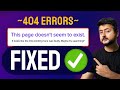 How to fix 404 errors on your website  a complete guide