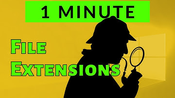 Show and Hide File Extensions in Windows 10: How to do it?