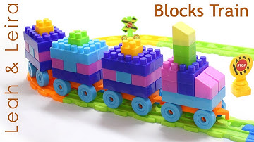 Building Blocks For Kids | Blocks Train | Blocks Games | Block Toys | Train | Simple Blocks Train