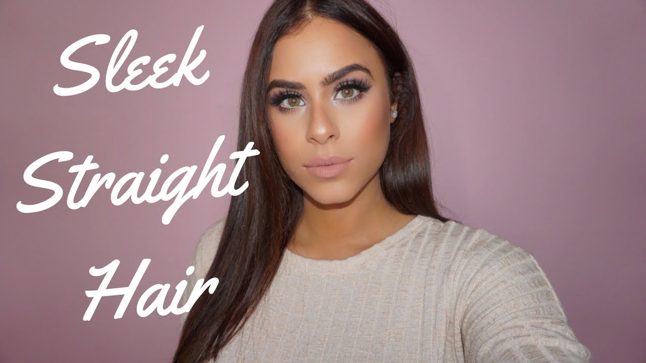 Sleek Straight Hair using ClipIn Hair Extensions LUXURY FOR PRINCESS
