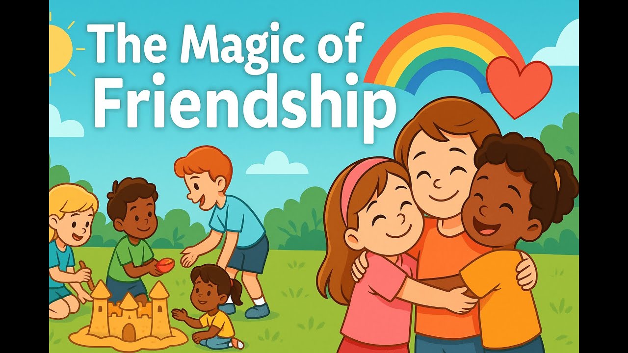 The Magic of Friendship | Heartwarming Story for Kids About Kindness ...