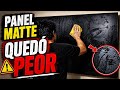 La UNICA forma de limpiar un panel MATE sin ARRUINARLO!