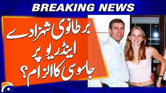 Thumbnail for Virginia Giuffre Case: Prince Andrew Under Investigation | Breaking News | Geo News