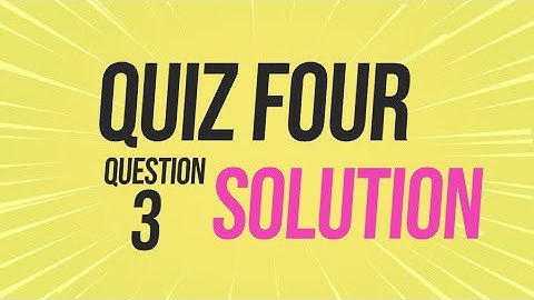 Quiz 4 - Set Operations - Question 3 (with Solution)