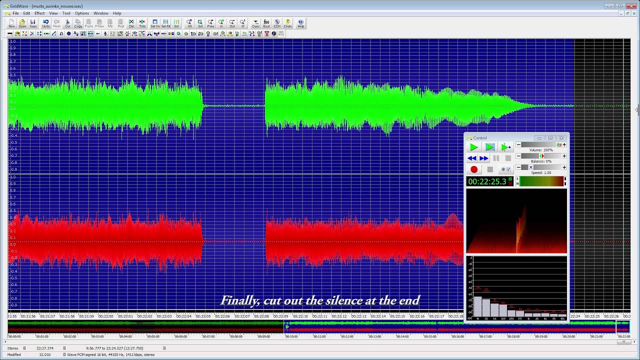 Ripping Vinyl Records With GoldWave Audio Editor YouTube