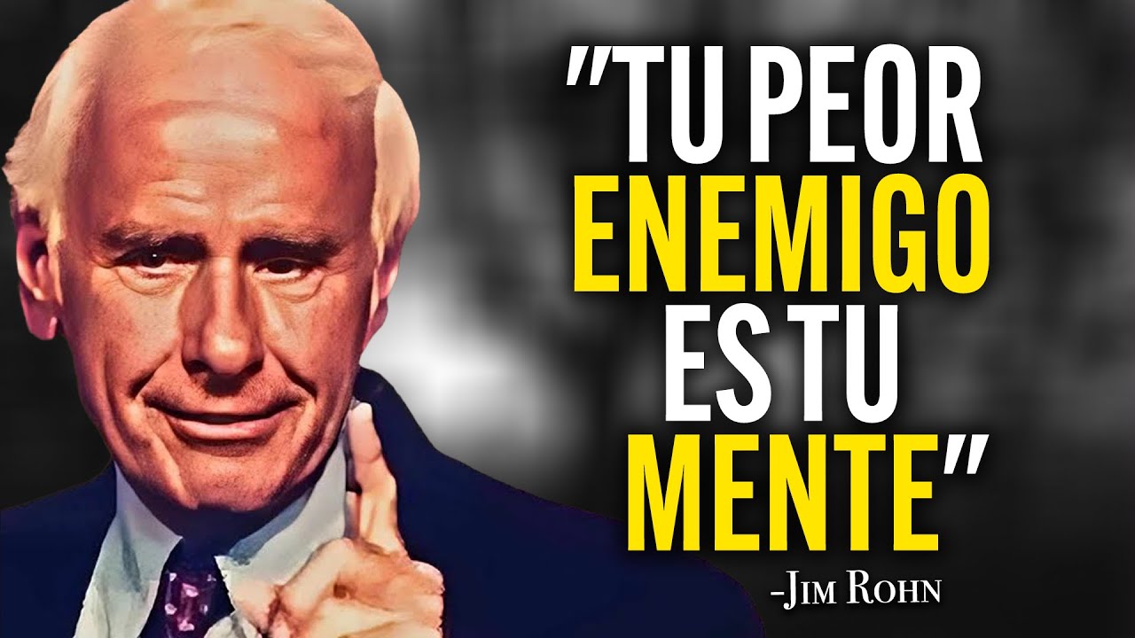 DOMINA TU MENTE Y TRANSFORMA TU VIDA - Jim Rohn - Discurso Motivacional ...
