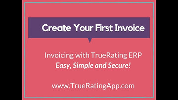 GST Invoicing -GST Billing Software Overview English -  TrueRatingERP