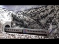 Nゲージ 降雪の山間トンネルを出入りするキハ261-1000系特急ディーゼルカー(スーパーとかち)