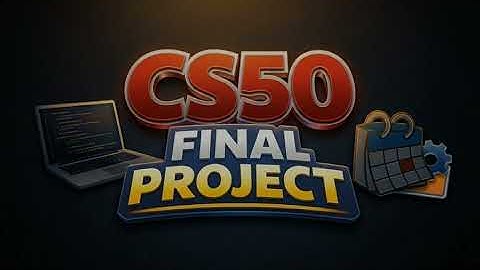 CS50 Final Project: Schedule  Manager