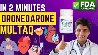 Dronedarone - Multaq - All You Need To Know In Just 2 Minutes.