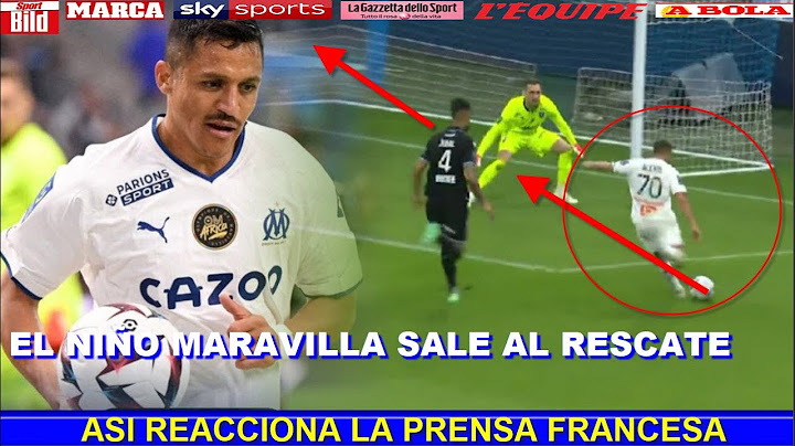 🔥 ASI REACCIONA PRENSA FRANCESA a GOL de ALEXIS SANCHEZ MARSELLA vs AUXERRE