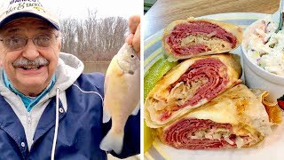 Fishing, Ruebens and a Side (low-carb St. Patricks Day pride)