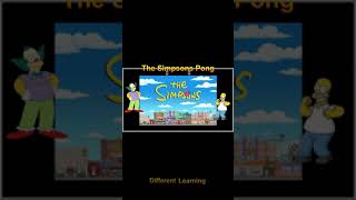 The Simpsons Pong - Homer & Krusty #Shorts