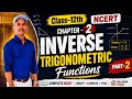 Inverse trigonometric functions class 12| chapter 2|full concept explained| ncert #video