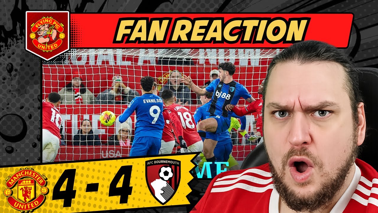 Полная катастрофа! Реакция болельщиков «Манчестер Юнайтед» на матч «Борнмут Юнайтед» 4-4.