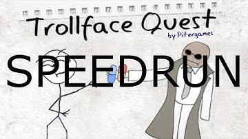 Trollface Quest 1 Speedrun Walkthrough - Gameplay All Levels