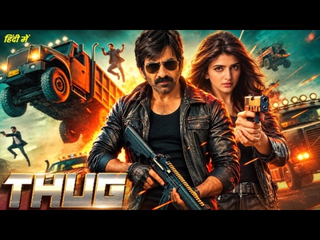 Ravi Teja's New South Indian Action Movie 2026 - Jayaram, Sree Leela - Full Movie - Big Dhamaka