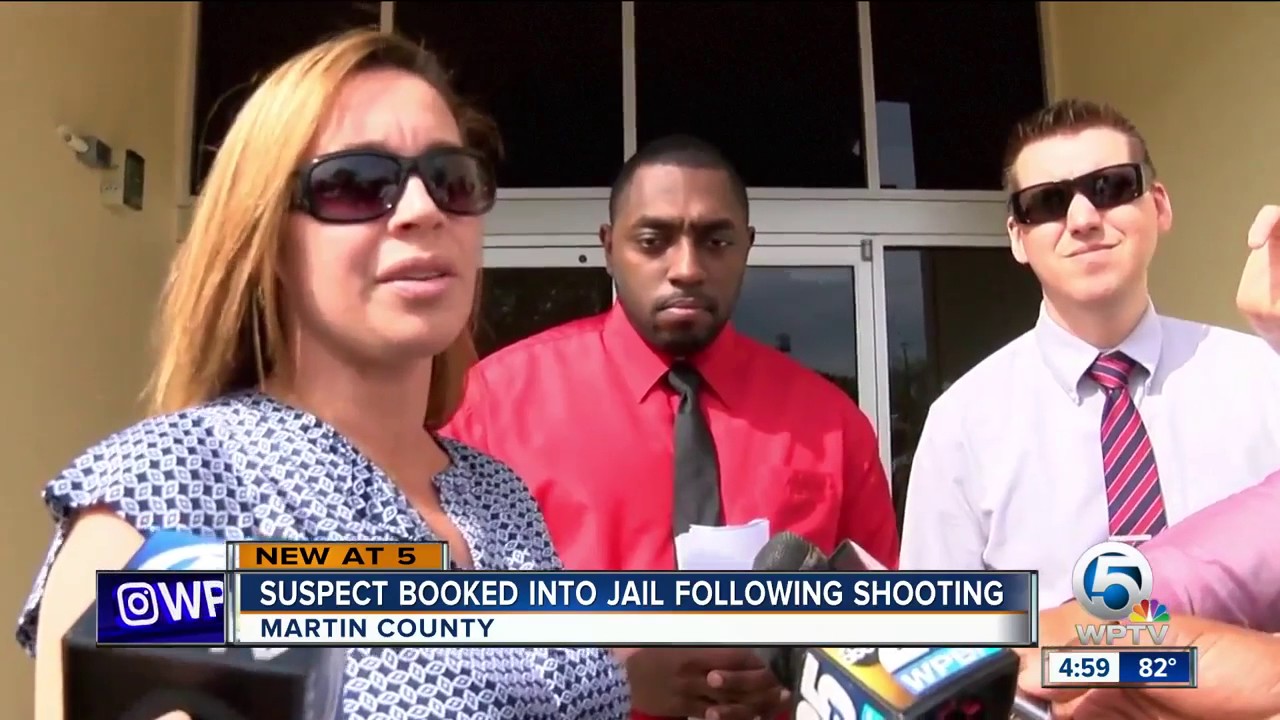 Suspect booked into jail following shooting - YouTube