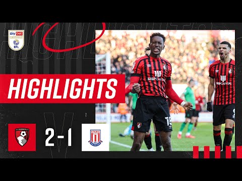 Solanke and Lowe strike to win it LATE against ten man Stoke | AFC Bournemouth 2-1 Stoke City