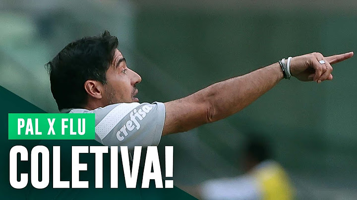 AO VIVO | COLETIVA ABEL FERREIRA | PALMEIRAS 1 X 0 FLUMINENSE
