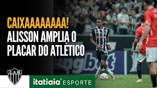 VEJA O SEGUNDO GOL DO ATLÉTICO MARCADO POR ALISSON NA EMOÇÃO DO CAIXA!