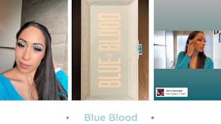 Blue Blood Palette 💙 || Whitney Villanueva Lopez