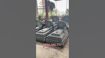 Mẫu Mộ Đá 5 Cấp đơn giản đá xanh #dadaiviet #langmoda #moda