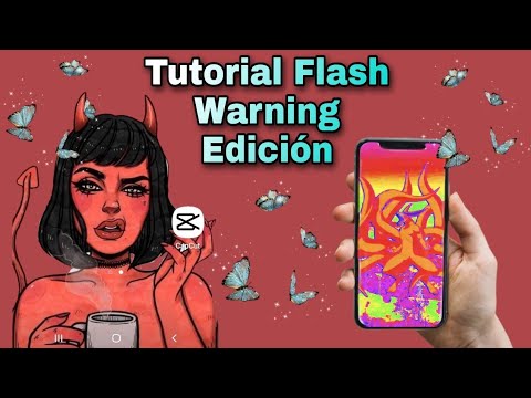 Como hacer el efecto flash warning ♥️ capcut ♥️ tutorial ♥️ edición de vídeo