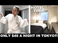 What a Cheap Hotel is Like in Tokyo, Japan | HOTEL TOUR