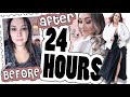 24 HOUR VALENTINES DAY TRANSFORMATION | GET EVENT READY WITH ME!