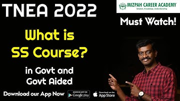 SS Courses and Aided Courses - Difference between SS and Regular Course in TNEA Counseling 2022