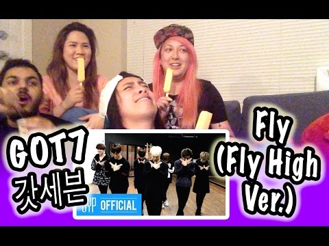 [KPOP REACTION] -- GOT7 갓세븐 -- "FLY" DANCE PRACTICE (FLY HIGH VER.)