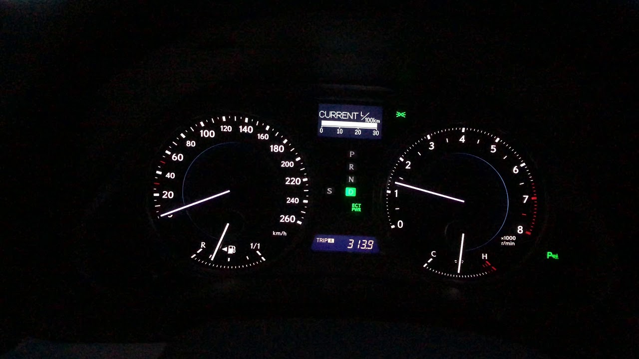 Lexus IS250 2008 acceleration 0100kph with Traction control on YouTube