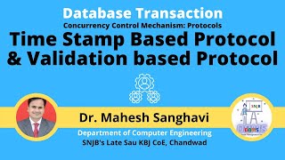 Concurrency Control: Time Stamp and Validation Based Protocols Net Worth