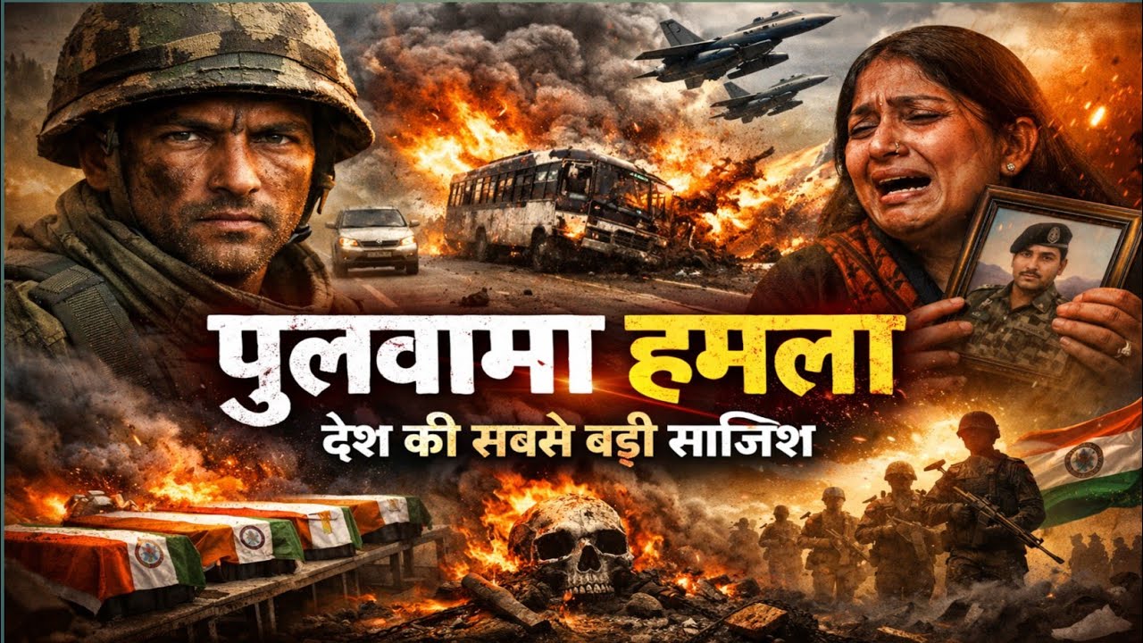 Pulwama terror Attack 2019 / 40 jawan shaheed ka dard / full cinematic story 