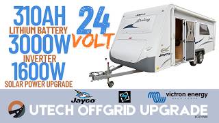 19 Year Old Jayco Caravan Gets a 24v Lithium Power Upgrade
