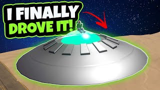 I Finally Drove The SECRET UFO in The Long Drive!