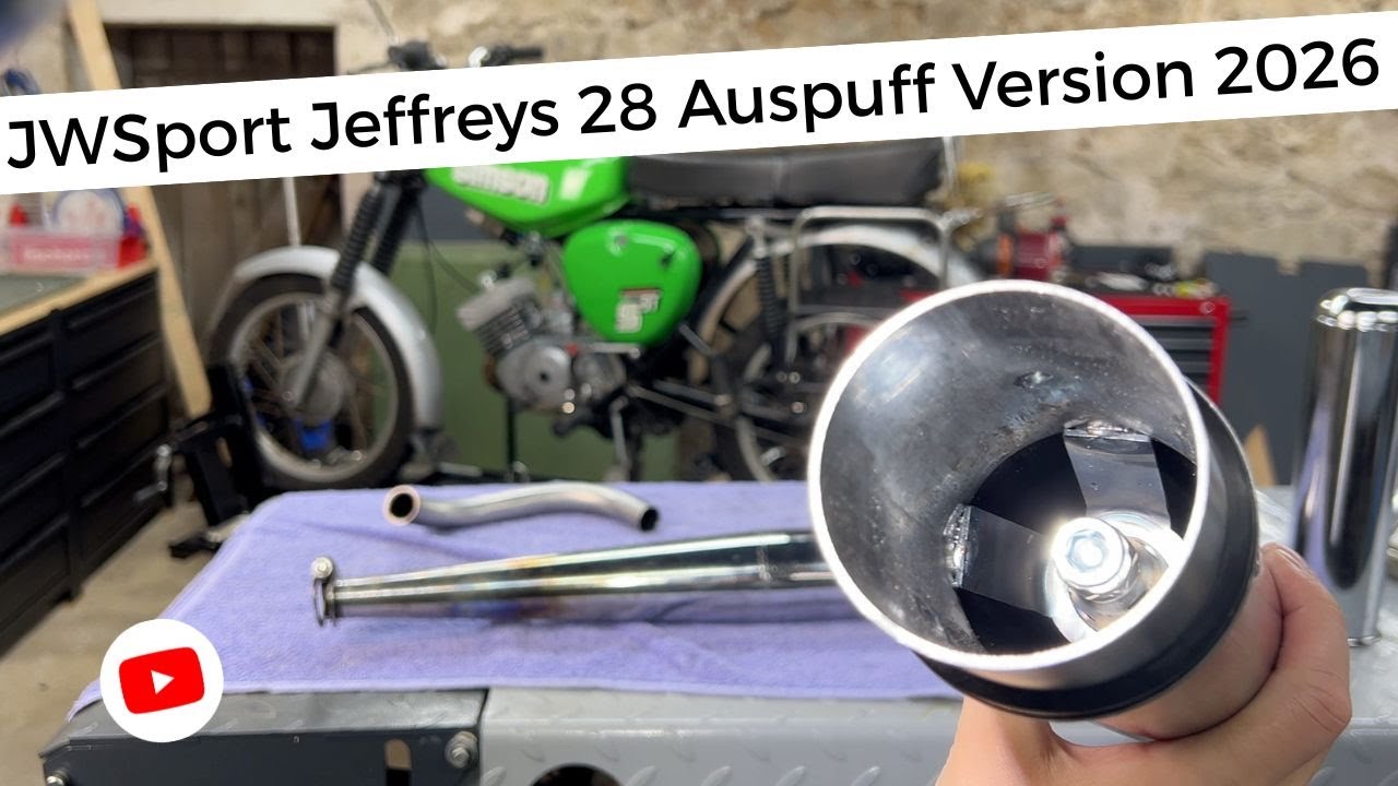Simson JWSport Jeffreys 28 Auspuff 2026