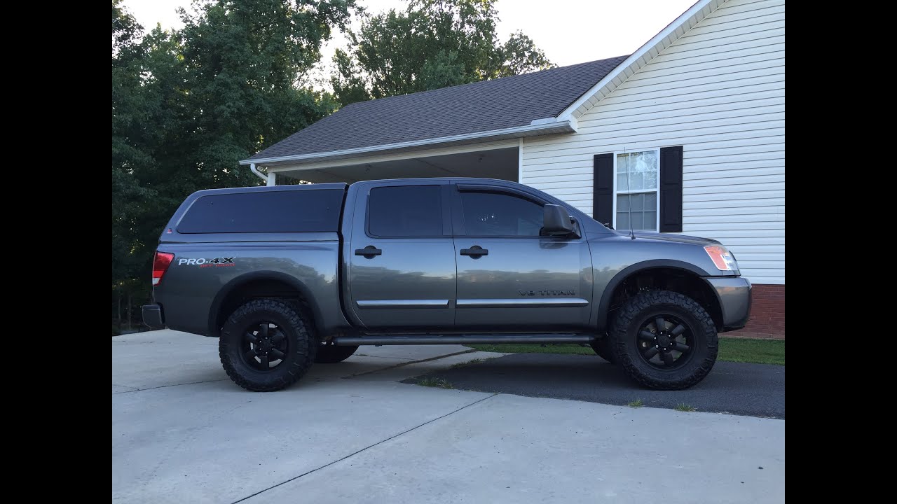 Nissan Titan Firestone RideRite rear airbag Install. YouTube