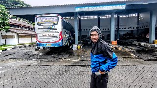 SUGENG RAHAYU 7293 PARKIR SENDIRIAN, KEMANA BUS YANG LAIN...???