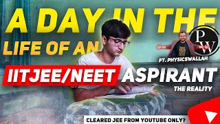 AN HONEST DAY IN THE LIFE OF IITJEE/NEET ASPIRANTS ft. PhysicsWallah 📚| 12 hours study MANDATORY?!?! screenshot 3