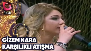 Gizem Kara Ve Sinan Yılmaz | Karşılıklı Atışma | Flash Tv Resimi